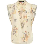 Ralph Lauren Blus kräm / umbra / gul / basalgrå