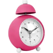 Karlsson väckarklocka Chaplin matt bright pink KA5979BP