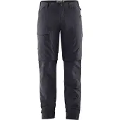 Fjällräven - Vandringskläder - Travellers MT Zip-off Trs M Dark Navy för Unisex - Storlek M - Marinblå