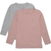 Minymo T-shirt ljusgrå