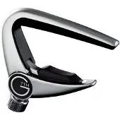 G7th The Capo Company G7th Newport Low Profile Classical Capo Silver