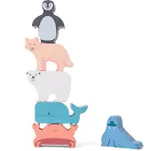 BS Toys Arctic Animals träsorterare