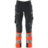 Mascot Accelerate Safe 19379 Big Thigh Pockets Arbetsbyxor