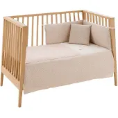 cambrass Rustic 60x120x3 Cm Spjälsängslakan 2 Enheter