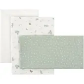 cambrass Ardi 60x120x1 Cm Spjälsängslakan 3 Enheter