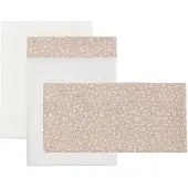 cambrass Rustic 60x120x1 Cm Spjälsängslakan 3 Enheter