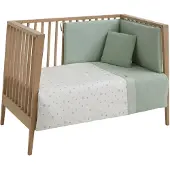 cambrass Ardi 100x140x3 Cm Spjälsängslakan 2 Enheter