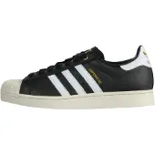 Adidas Originals Låg sneaker 'SUPERSTAR II' svart / vit