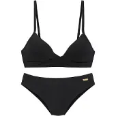 LASCANA Bikini svart
