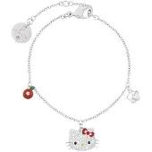 Swarovski Hello Kitty Äppelblomma Armband Damarmband 5075270 Silver,F
