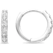 Luxenter Örhängen med glittrande zirkonia silverfinish - Ulgel