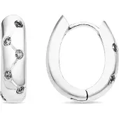 Luxenter Luxenterörhängen med - silverfinish - Gruk