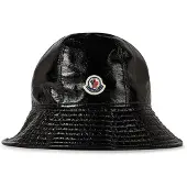 Moncler Bucket Hatt med logotypmärke