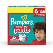 Pampers Baby-Dry stl 6 13-19 kg 138 st