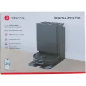 Roborock QREVO PLUS - Robotdammsugare med multifunktionsstation - Utdragbar mopp - Rengör kanter och hörn