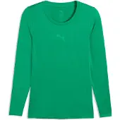 Puma Teamliga26 Baselayer Tee Ls Green - , storlek X-Large