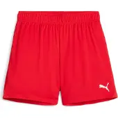 Puma Fotbollsshorts teamGOAL - Röd/White Dam, storlek Small
