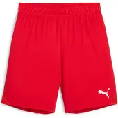 Puma Sportsshorts - LagMÅL - Röd m. Vit - - 6 år (116) - Shorts
