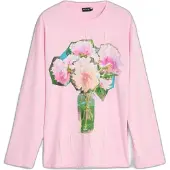 Desigual T-shirt himmelsblå / gräsgrön / rosa