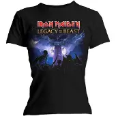 Ginza.se Iron Maiden: Ladies T-Shirt/Legacy Army (Black) (Skinny Fit) (XX-Large)