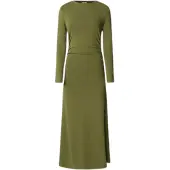Pepe Jeans för kvinnor. PL9537717 Bibiera grön klänning (XS), Casual, Bomull, Lång ärm