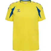 Hummel Core 2.0 T-Shirt - Gul/Blå, storlek Large