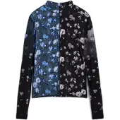 Desigual T-shirt blå / svart