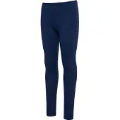 Hummel Leggings - hmlJr Base - Dress Blue - - 12 år (152) - Leggings
