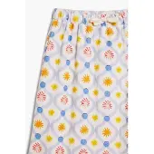 Desigual Kjol blå / gul / röd / vit