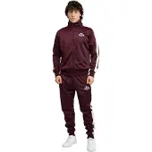 Lonsdale Träningsdräkt 'Pember' ecru / mörkröd
