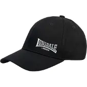Lonsdale Keps 'ENVILLE' svart / vit