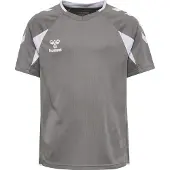 Hummel Core 2.0 Tränings T-Shirt - Grå/Vit Barn, storlek 116 cm