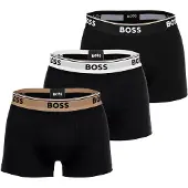 BOSS Three-pack stretch-cotton trunks