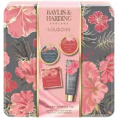 BAYLIS & HARDING Boudoire Tropical Paradise Luxury Pamper Tin Gift Set
