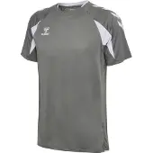 Hummel Core 2.0 Tränings T-Shirt - Grå/Vit, storlek X-Large