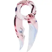 Desigual Halsduk ljusblå / mörkbrun / rosa / vit
