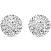Luxenter Örhängen med Glänsande Zirkonia silver finish - Gardsil