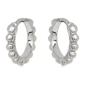 Luxenter 925 Sterling Silver rodiumpläterade örhängen - Ledis