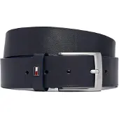 Tommy Hilfiger Bälte 'Enamel Flag Buckle' marinblå