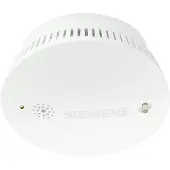 Siemens rökdetektor/rökvarn SD230N titanvit för 230V med 9V batteribackup