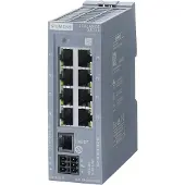 Siemens 6GK52080BA002AB2 6GK5208-0BA00-2AB2 Nätverks-switch 10 / 100 MBit/s