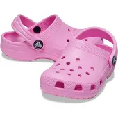 Crocs Öppna skor 'Classic' rosa / svart / vit