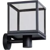 Segula Vägglampa utomhus Modern, dimbar, Svart, Rostfritt stål