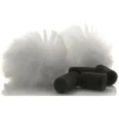 Rycote Vindskyddspäls till mygga vit 2-pack