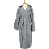 Artg Robe med huva för damer/damer (Antracitgrått)