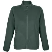 Sols Kvinnors/Flickors Factor Zip-Fleecejacka (Skogsgrön)