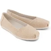Toms Alpargata Ballet Canvas Dam Champagne Espadriller