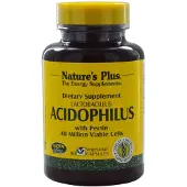 NaturesPlus Acidophilus med pektin, 90 kapslar
