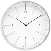 Hama Wall Clock Sardinia Diameter 30 cm Grey