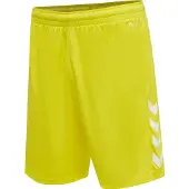 Hummel Fotbollsshorts Core - Gul, storlek Small